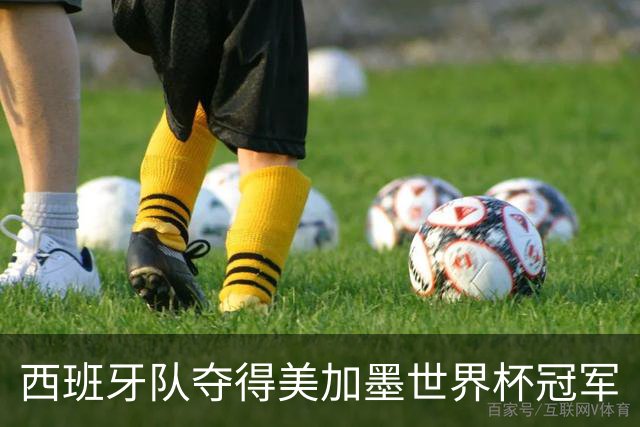 西班牙队夺得美加墨世界杯冠军